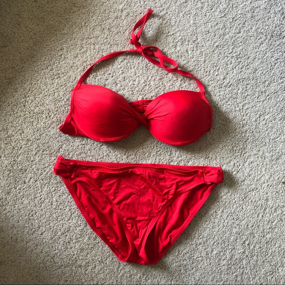 Mossimo Supply Co. Red Bikini